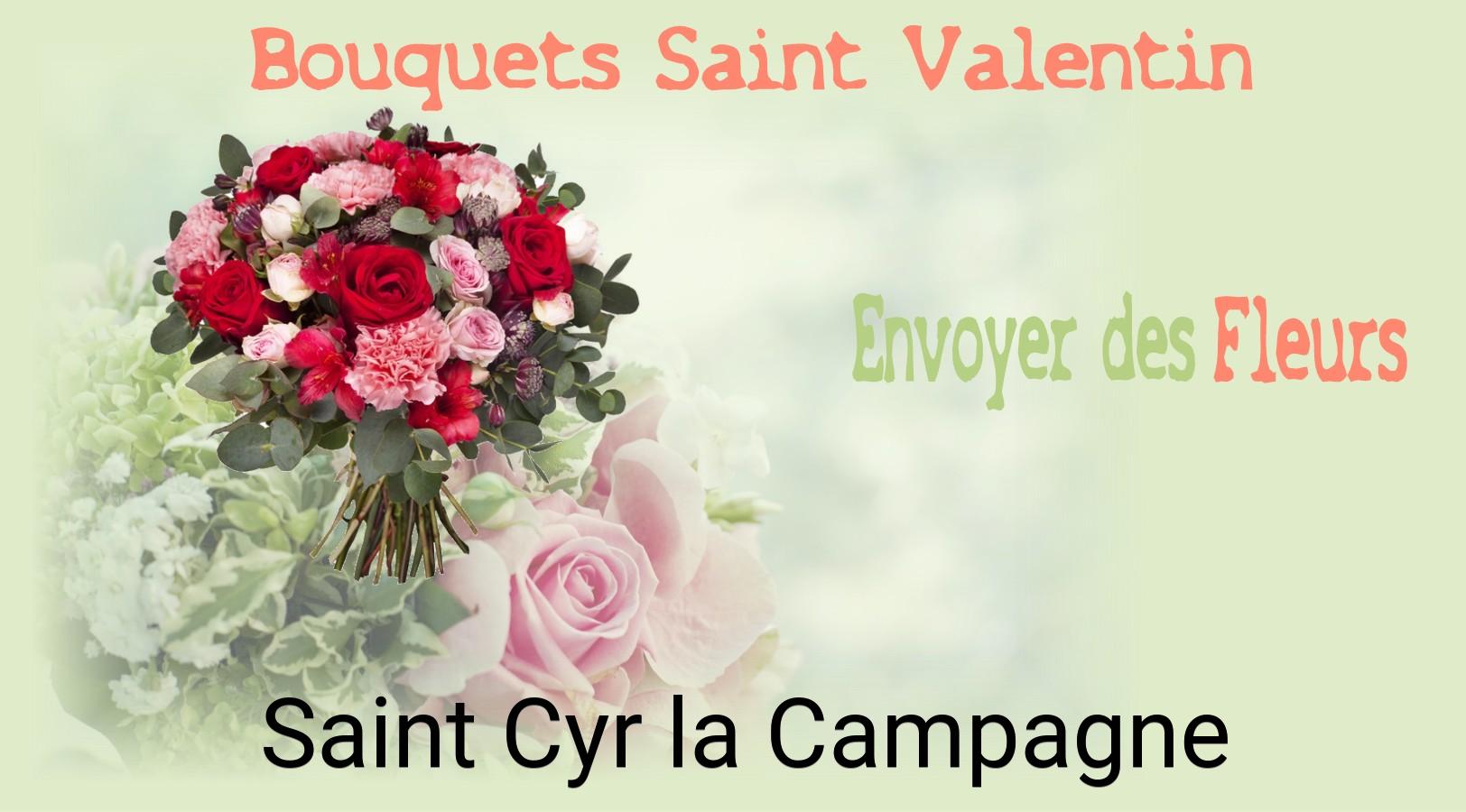 Roses de Saint-Valentin livrées à Saint-Cyr-la-Campagne